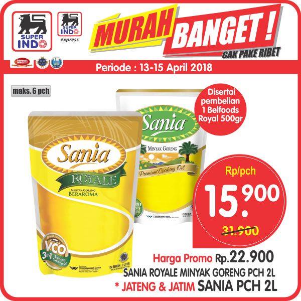 Sania Royale Minyak Goreng