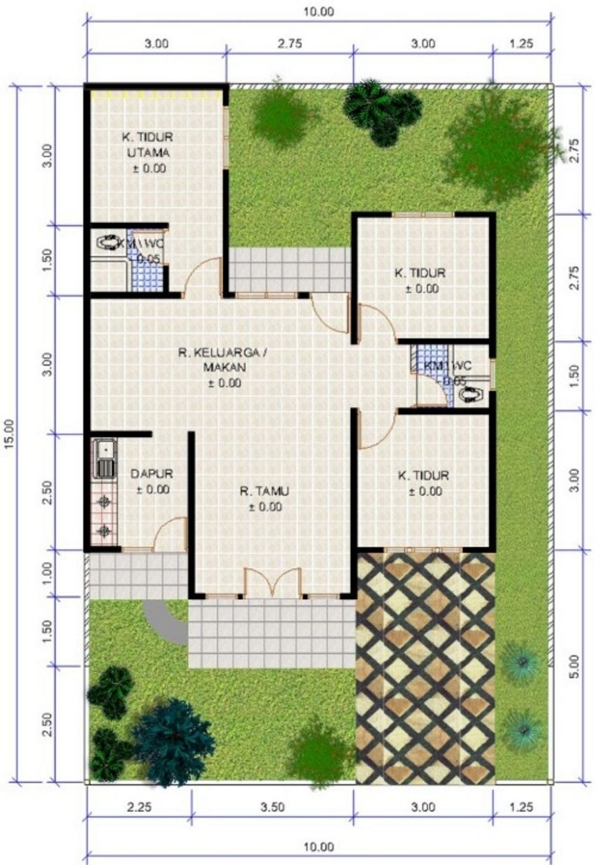 Denah Dan Desain Rumah Minimalis Agustus 2015