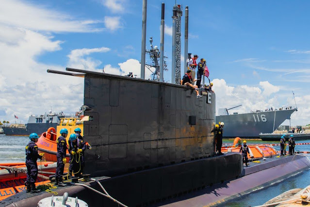 El Submarino ARC Tayrona (S29) esta en Florida para realizar el COMPUTEX con la USNavy