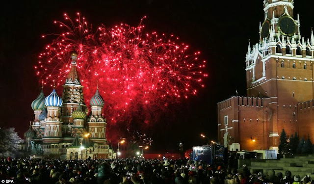 2014 New Year celebrations around the world