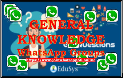General Knowledge WhatsApp groups