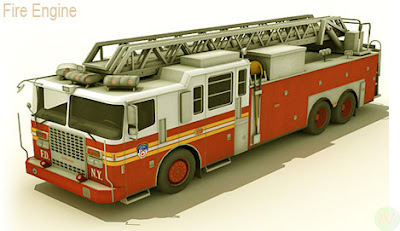 Fire engine, fire truck, দমকল  