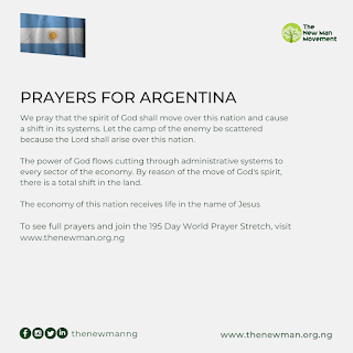 World Prayer Stretch Day 7: Prayers for ArgentinaWorld Prayer Stretch Day 7: Prayers for Argentina