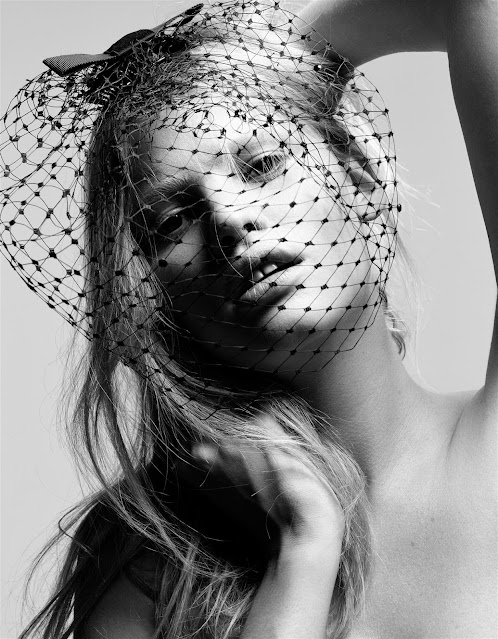 Lara Stone Sexy Model Photo Shoot by Hedi Slimane