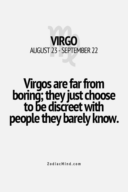 Virgo are far from boring 