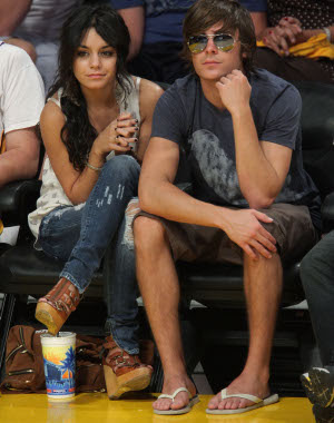 vanessa hudgens and zac efron