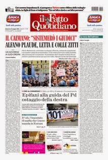 Il Fatto Quotidiano del 12 Maggio 2013 | ISSN 2037-089X | TRUE PDF | Quotidiano | Cronaca | Politica
Il quotidiano è edito dal 23 settembre 2009. L'uscita del giornale è stata preceduta da una lunga fase preparatoria iniziata il 28 maggio 2009 con l'annuncio del nuovo quotidiano dato sul blog voglioscendere.it da Marco Travaglio.
Il nome della testata è stato scelto in memoria del giornalista Enzo Biagi, conduttore del programma televisivo Il Fatto, mentre il logo del bambino con il megafono si ispira al quotidiano La Voce, in omaggio al suo fondatore Indro Montanelli.
L'editore ha manifestato la volontà di rinunciare ai fondi del finanziamento pubblico per l'editoria e di sovvenzionarsi soltanto con i proventi della pubblicità e delle vendite, e di usufruire solo delle tariffe postali agevolate per i prodotti editoriali sino alla loro abrogazione nell'aprile 2010.