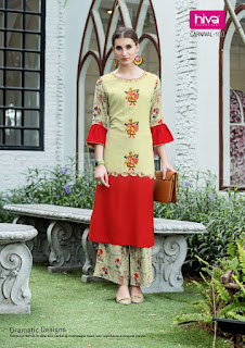 Carnival Hiva Kurtis Plazzo