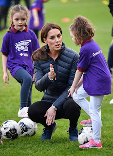 Kate Middleton at National Football Stadium in Belfast