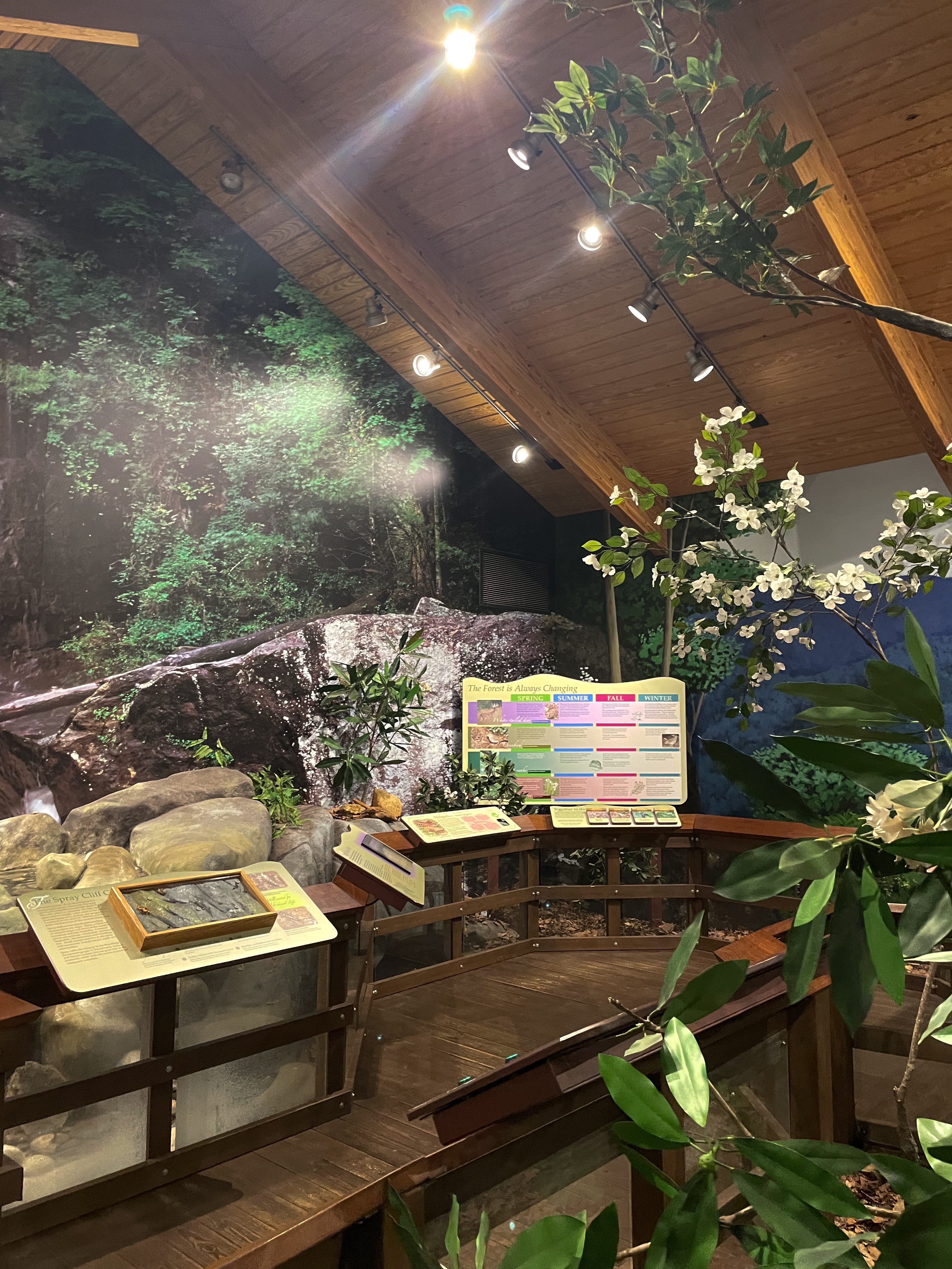 Visitor Center at South Mountains State Park