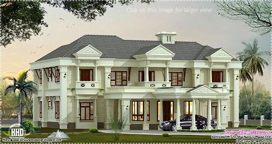 luxury villa elevation