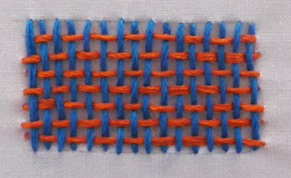 needleweaving, weave with needle, embroidery, stitches, weaving embroidery