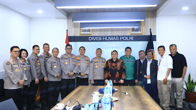 Humas Polri dan SMSI Perkuat Kolaborasi Wujudkan Pemilu Damai