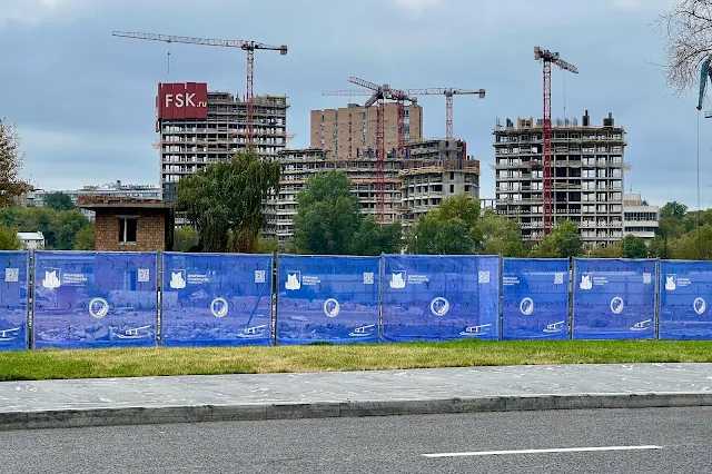 набережная Марка Шагала, строящийся жилой комплекс «Роттердам»