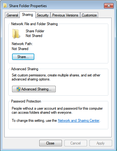 Cara Membuat Sharing Folder Pada Windows 7