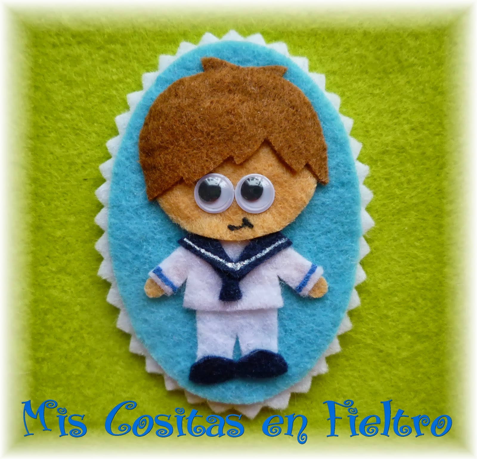 fieltro, broche de fieltro, primera comunión, marinerito, comunión, souvenir, regalo comunión, detalle comunión, niño, eventos, felt pin