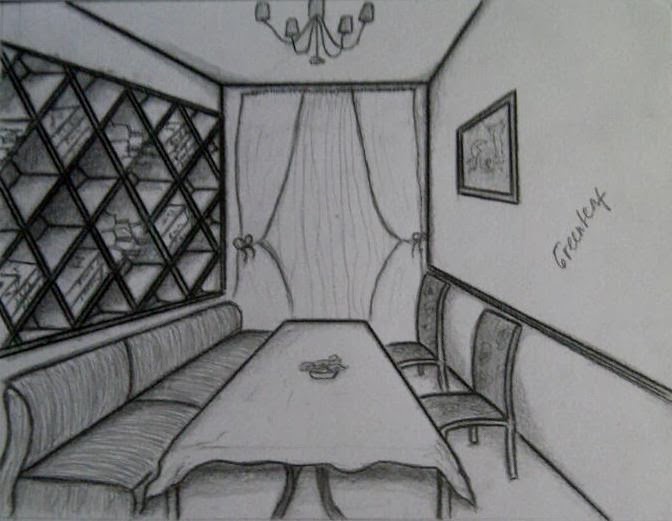 Desain Interior  Ruang Makan Sempit