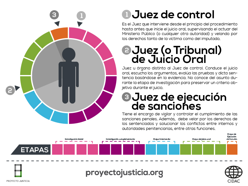 Autoridades Judiciales que intervienen en el S.P.A.