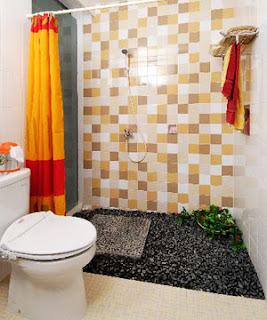 GAMBAR MODEL KAMAR MANDI MINIMALIS Desain Bathroom Minimalis 