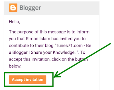 How to add admin in Blogger website.