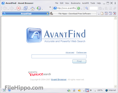 Download Avant Browser 2012 Build 27