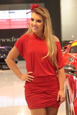 Sexy Models at a Brazilian Car Show