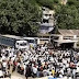 बेकाबू डंपर ने 15 लोगों को रौंदा, 5 की हुई मौत , 10 रेफर 