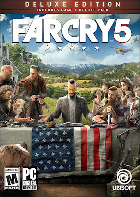 Far Cry 5 Game Cover PC Deluxe Edition