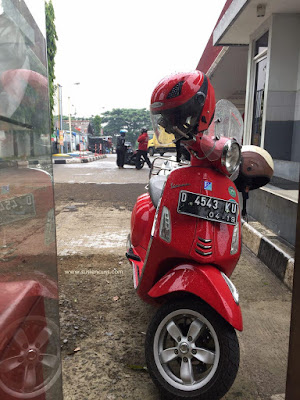 touring bekasi bandung dengan vespa piaggio