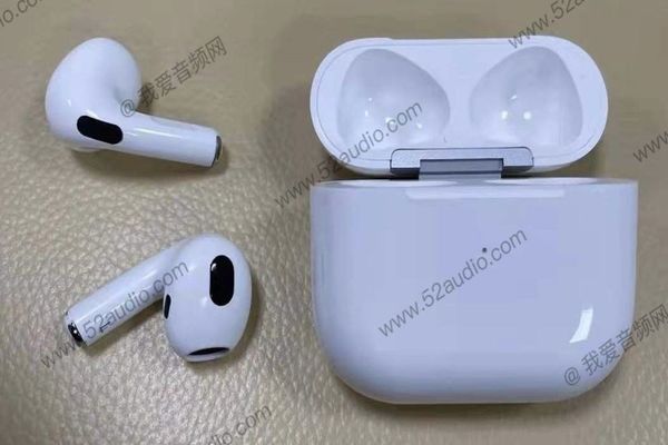 ظهور صور جديدة تكشف عن تصميم سماعات آبل المميزة AirPods 3