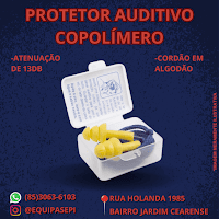 protetor auditivo equipas epi