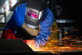 welder on work