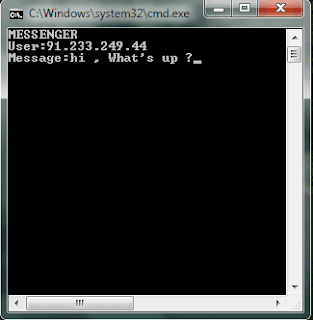How to Chat with Friends through Command Prompt
