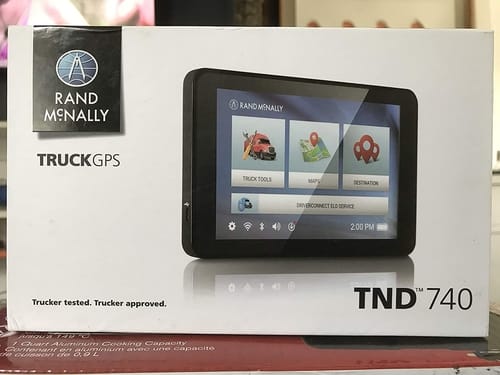 Rand McNally TND 740 IntelliRoute Truck Navigation GPS