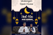 Ketua yayasan ULB Undang UCAI  Pada Open House Idhul fitri 1445 H  