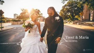 Shelton And His Wife On Their Wedding Day