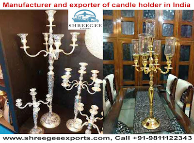 Manufacturer And Exporter Of Candle holder in India