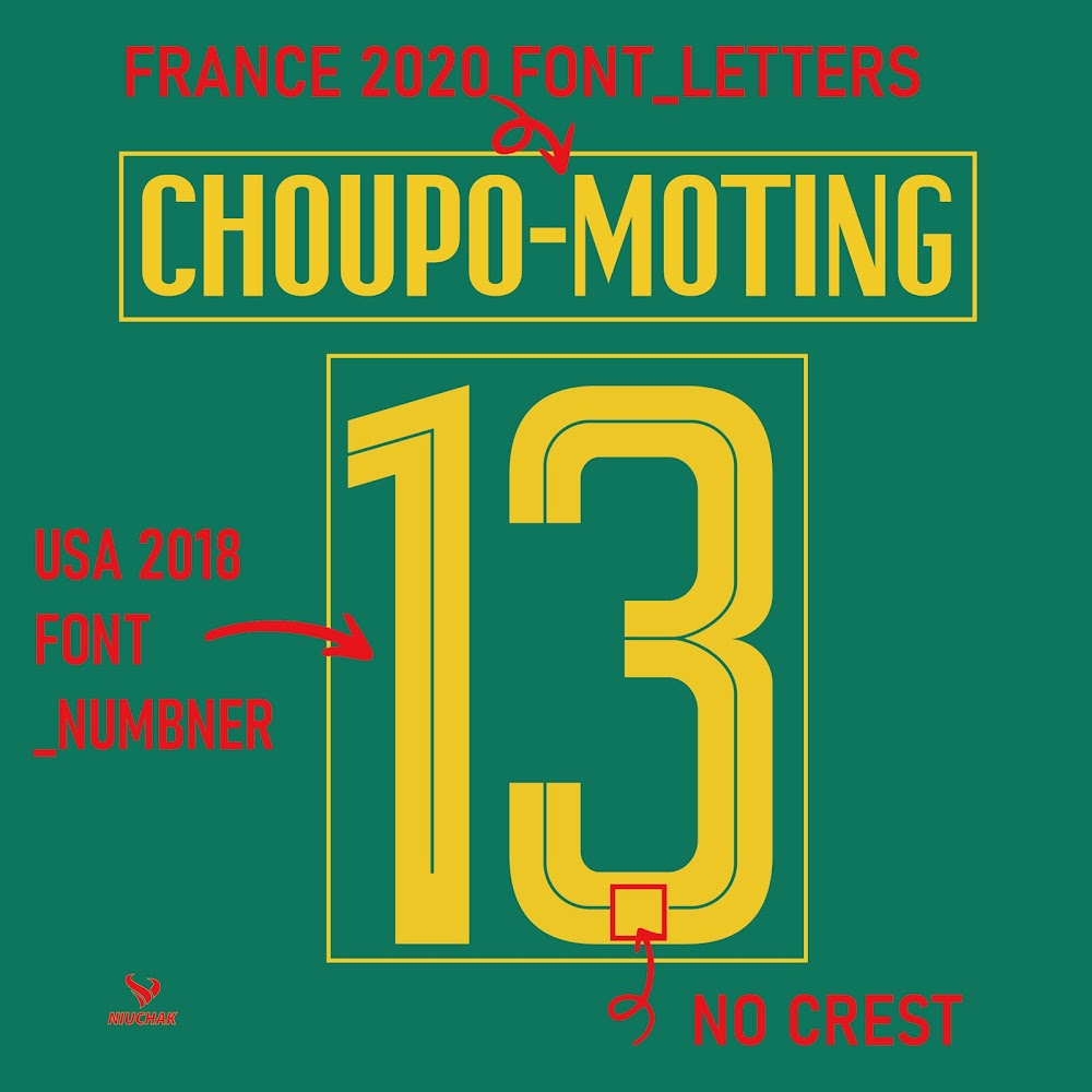 One All Sports 2 Nike Fonts for Cameroon 2022 Cup Kits - Footy