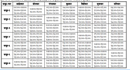 News from Kathmandu: Nepal Loadshedding Schedule Effective ...