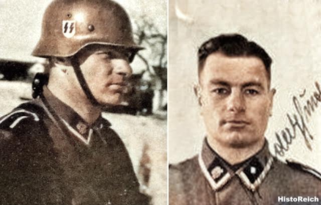 Unterscharführer de la SS Totenkopf Division en France en 1940