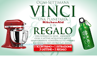 Concorso Prealpi " I Love Green" : vinci Planetarie KitchenAid e, come regalo certo, 1 borraccia salva ambiente