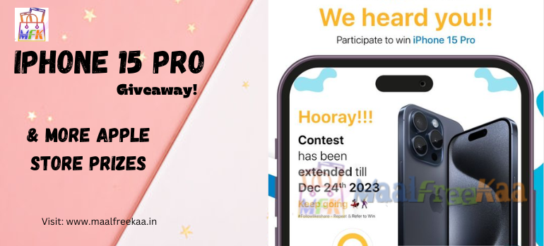 ESR on X: 🎉 iPhone 15 Pro Giveaway 🎉 To celebrate the release of iPhone  15, we're giving you the chance to win a brand new iPhone 15 Pro plus 3 of