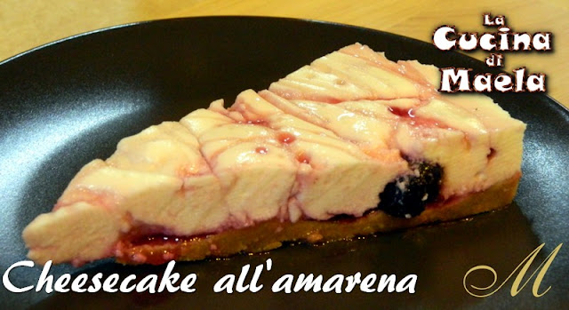 Cheesecake all'amarena