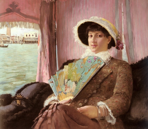 Georg Pauli - Girl in a Gondola