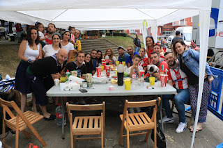 Cuadrillas en las fiestas de Barakaldo