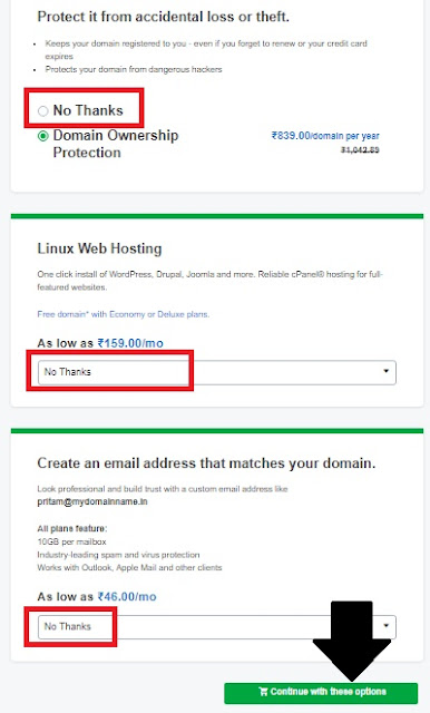  How to buy a Custom Domain from Godaddy.com