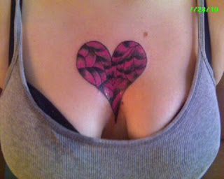 hearts tattoos for girls