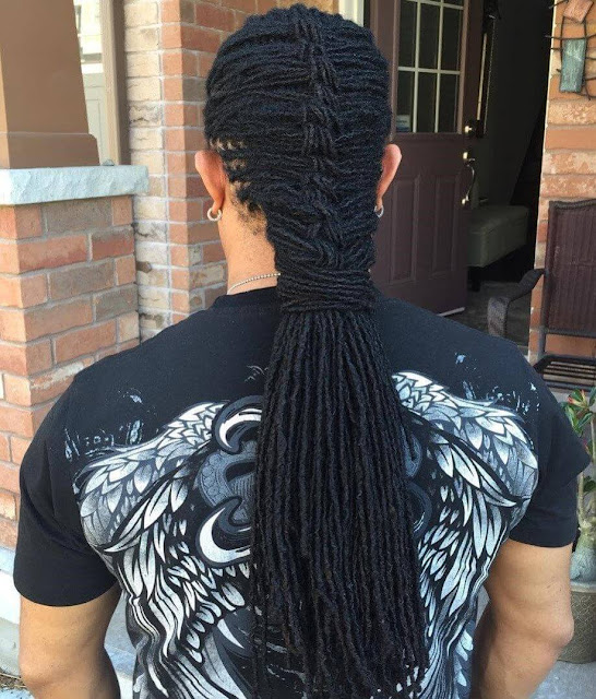 Basket Weave Dreadlock Styles.