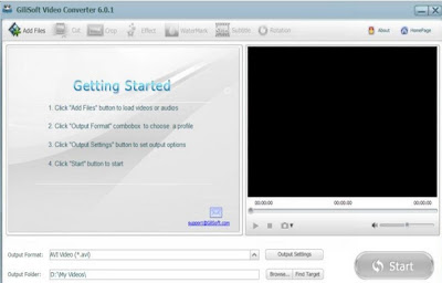 GiliSoft Video Converter 8.0 Full Serial Activator