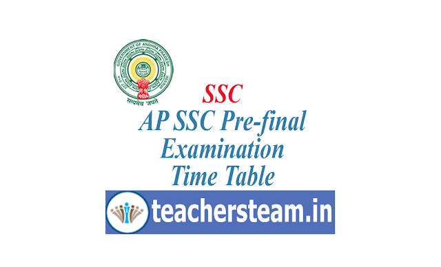 SSC Pre-final Examination Schedule